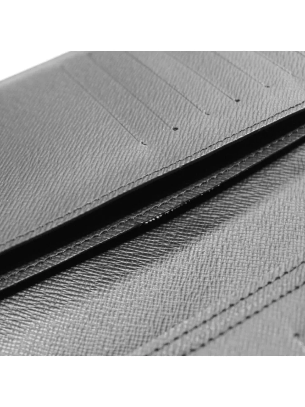 Louis Vuitton Portefeuille Ron Damier Graphite Wallet Canvas